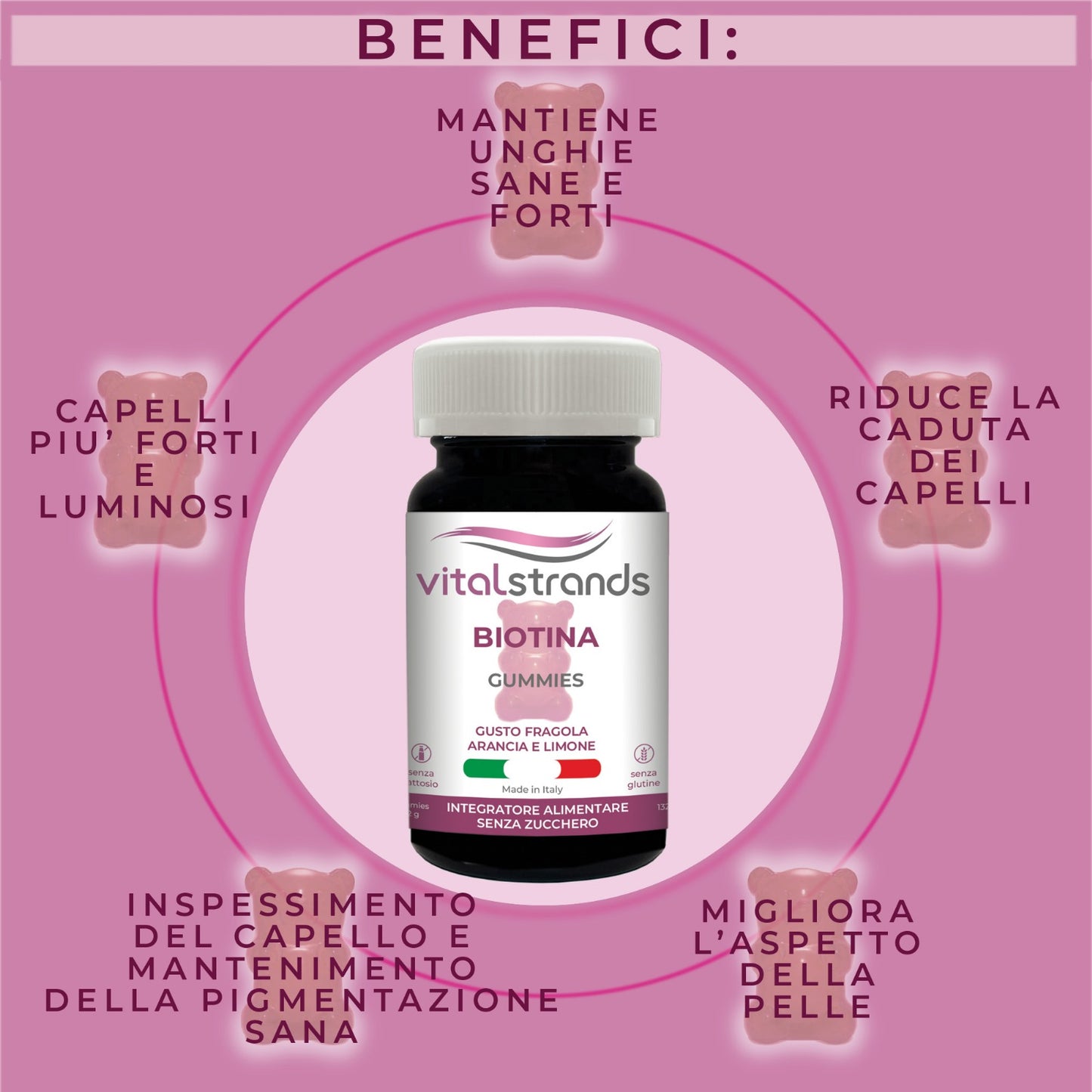 PROVALI TUTTI! | SET DI 4 INTEGRATORI GOMMOSI zZLEEP, C-POWER, COLLAGENE E BIOTINA | APPROFFITTA DEL PREZZO SPECIALE -25%