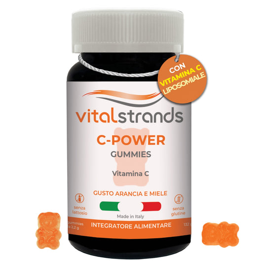 C-POWER | VITAMINA C 800 mg CON L'AGGIUNTA DI VITAMINA C LIPOSOMIALE