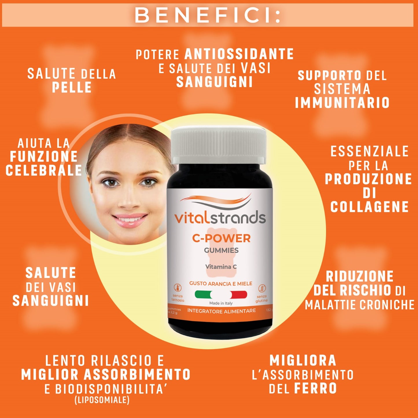 PROVALI TUTTI! | SET DI 4 INTEGRATORI GOMMOSI zZLEEP, C-POWER, COLLAGENE E BIOTINA | APPROFFITTA DEL PREZZO SPECIALE -25%