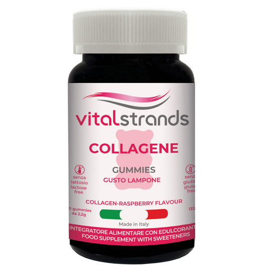 ORSETTI GOMMOSI COLLAGENE | COLLAGENE VERISOL®, ACIDO IALURONICO, COENZIMA Q10 E VITAMINA C